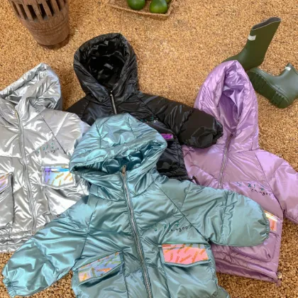 Children's Korean Down Jacket Girls