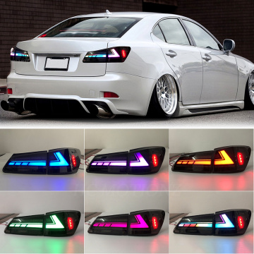 HCMOTIONZ RGB LUDAS TAIL LED PARA LEXUS IS250 IS350 IS300 2006-2013