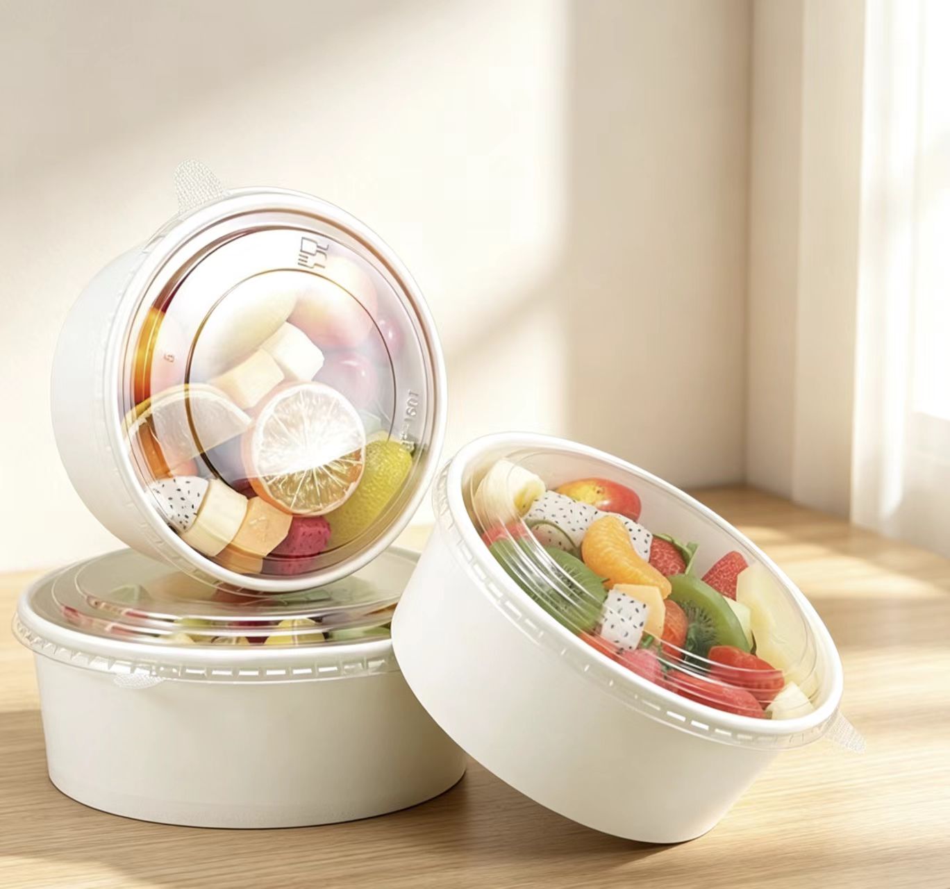 Round Paper Bowl