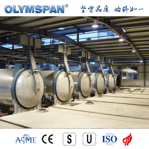 ASME standard cement CLC brick treatment autoclave