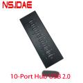 10 portas USB 2.0 Transfer Data Hub