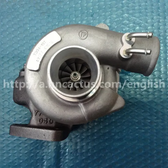 Oil Cooled Td04 Turbocharger 49177-01510 Applied for Mitsubishi Pajero Delica L200 L300 4WD Shogun 88- 4D56 4D56t 2.5L