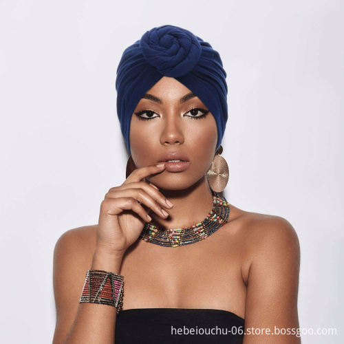 Wholesale Fashion Women's Cotton Print African Turban