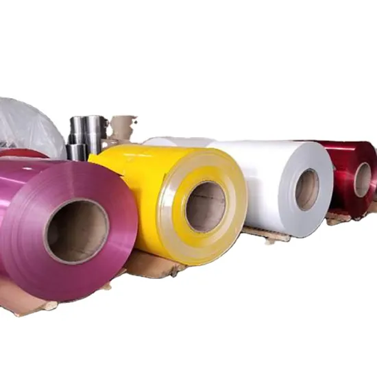 Matt/Bright Color Coated Steel Coil PPGI Prepainted Steel Coil Matte