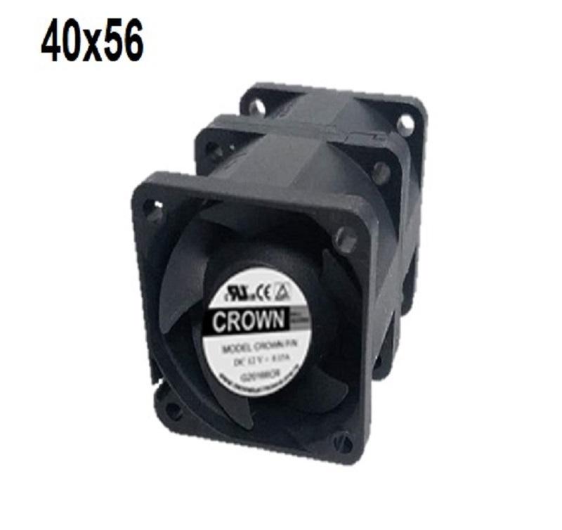 Crown 4056 Ventilador de escape de flujo axial de ventilación de ventilación de 12V de alta calidad para la fabricación