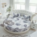 Candy Round Stretch Mattress Cover Fitted Sheet Elastic Band Bedding Mattress Protector