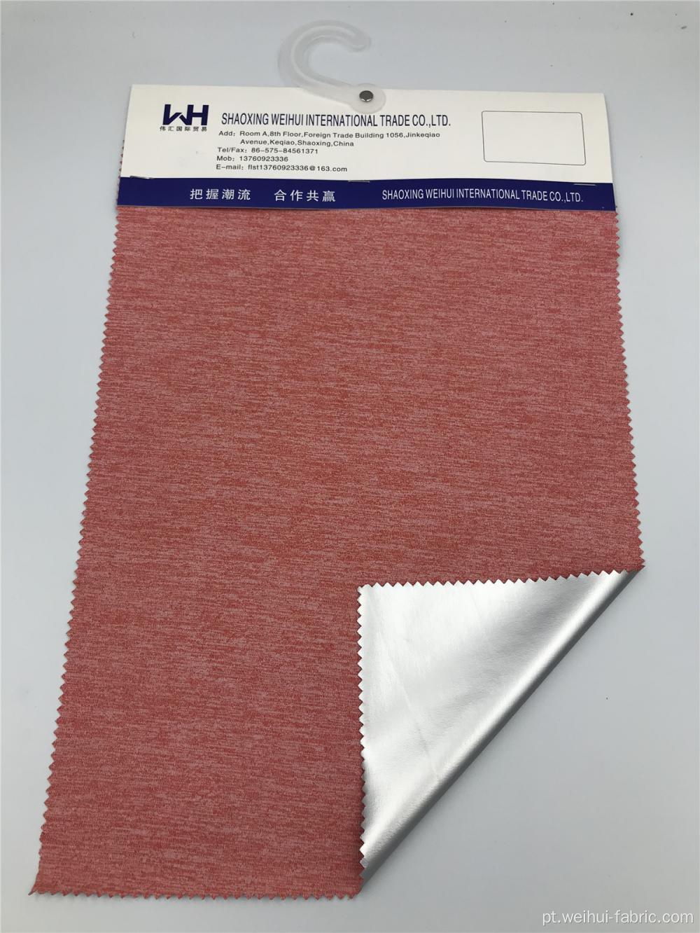 Tecido de malha resiliente T / SP Bronzing Tecidos
