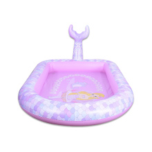 Nueva piscina inflable de sirena de sirena