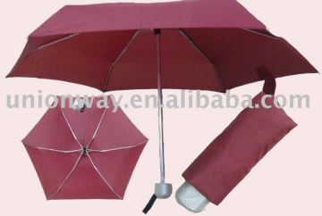 mini 5 fold umbrelal