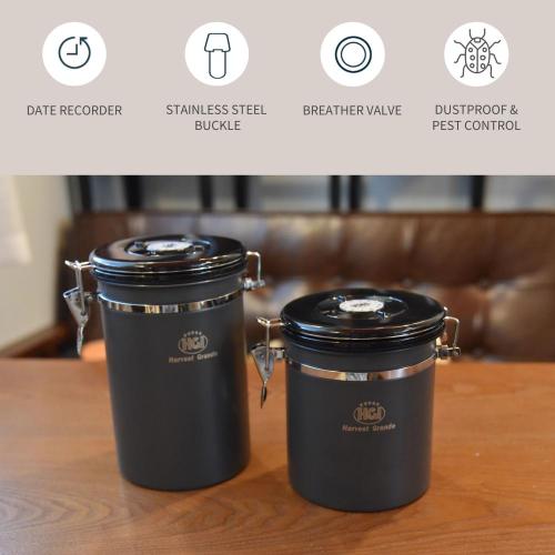 22oz Airtight Coffee Storage Container with Scoop