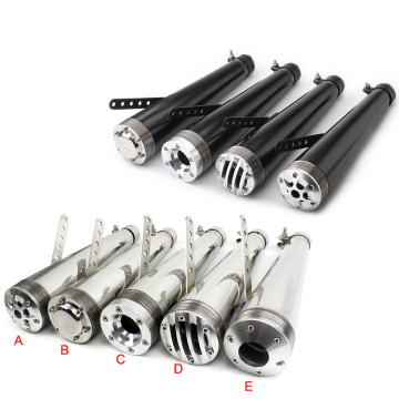 Retro Motorcycle Exhaust Systems: Slip-On Mufflers for Cafe Racers, Scramblers, and Bobbers