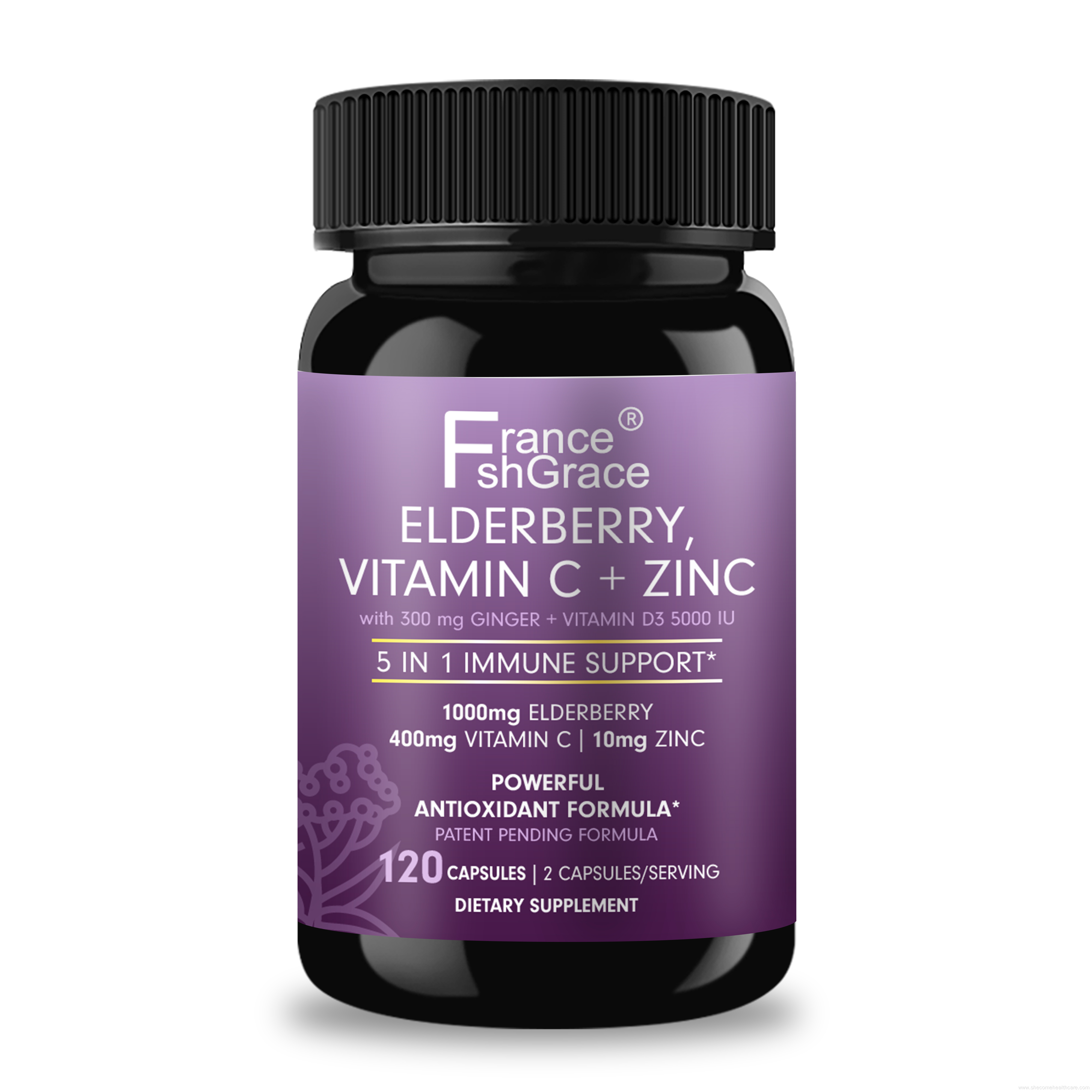 Sambucus Elderberry Immune Support Elderberry 120 capsules