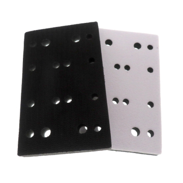 16-Hole 80x130mm Hook and Loop Soft Dust-free Sponge Pad for Sander