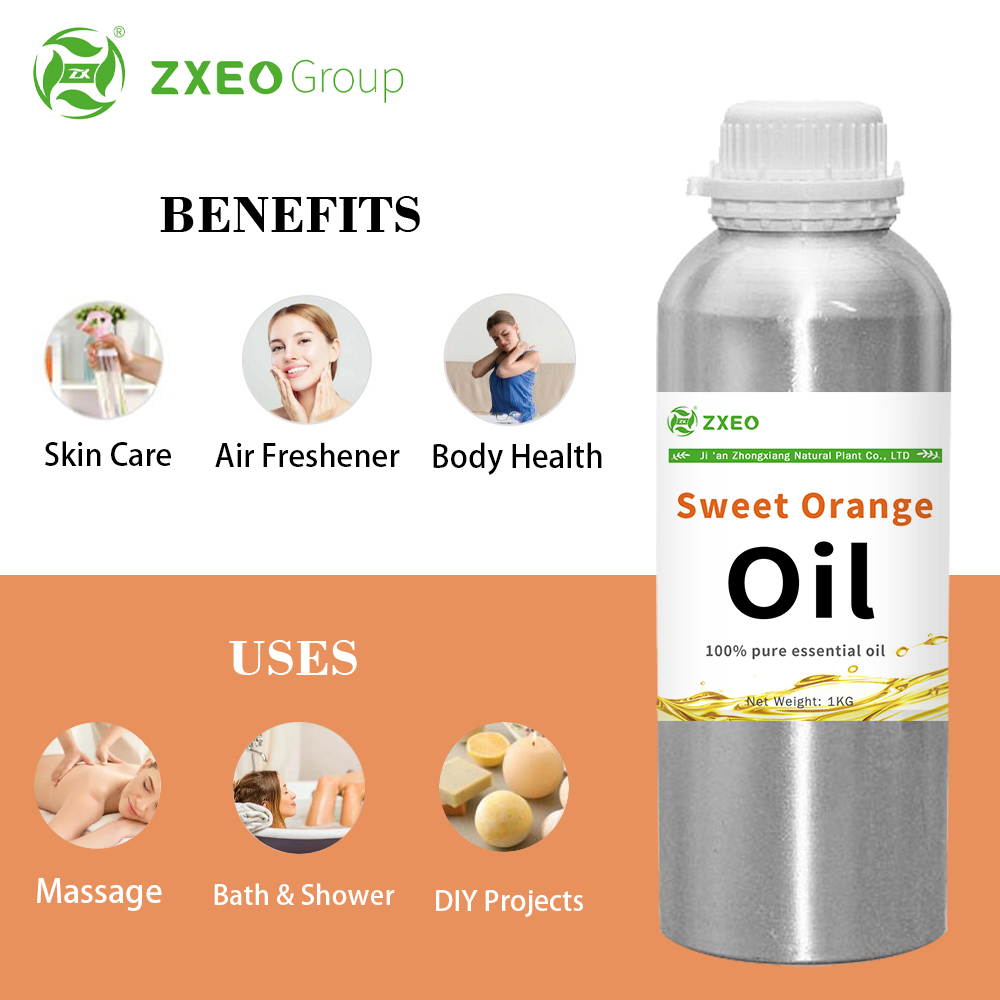 Sweet Orange Essential Oil Massage Body Perfume Oil