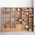 Wooden Bookcase Wall for Livingroom