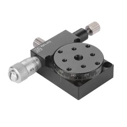 High-Precision Aluminum Alloy Manual Rotary Stage 25mm