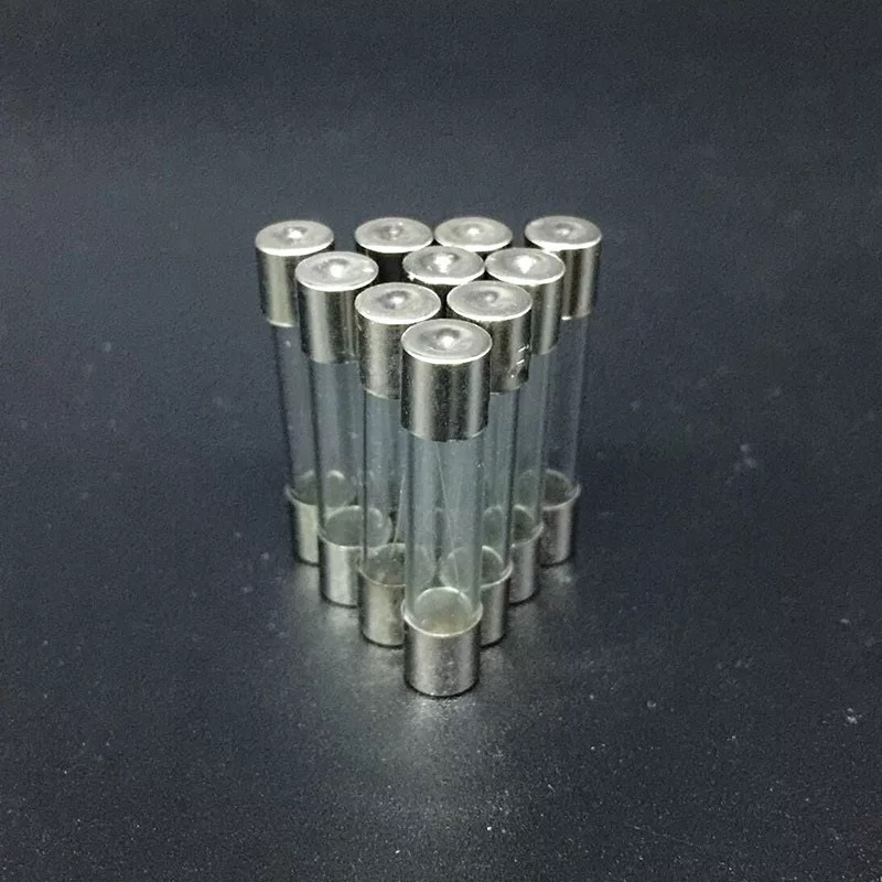 50Pcs 6x30mm Quick Blow Glass Tube Fuse Assorted Kits,Fast-Blow Glass Fuses 0.5A 1A 2A 3A 6A 8A 10A 15A 20A