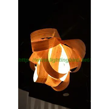 Hot Sales Decorative Natural Ash wood Pendant Lighting