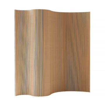 wall cladding wood panels curved acoustic wall panel