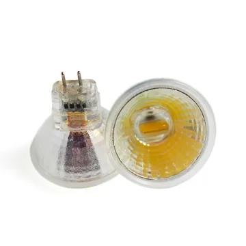 China Factory Promotion 12V 2W 180lm Glass Cover MR11 LED Mini Spotlights