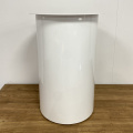 White Round Coffee Dining Furniture Metal Table Legs