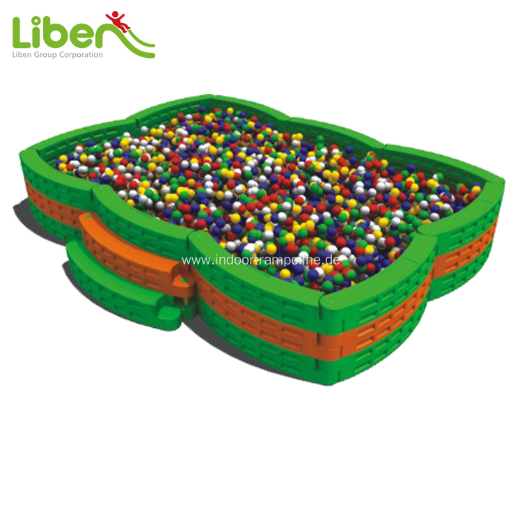 Plastic ball pool for home