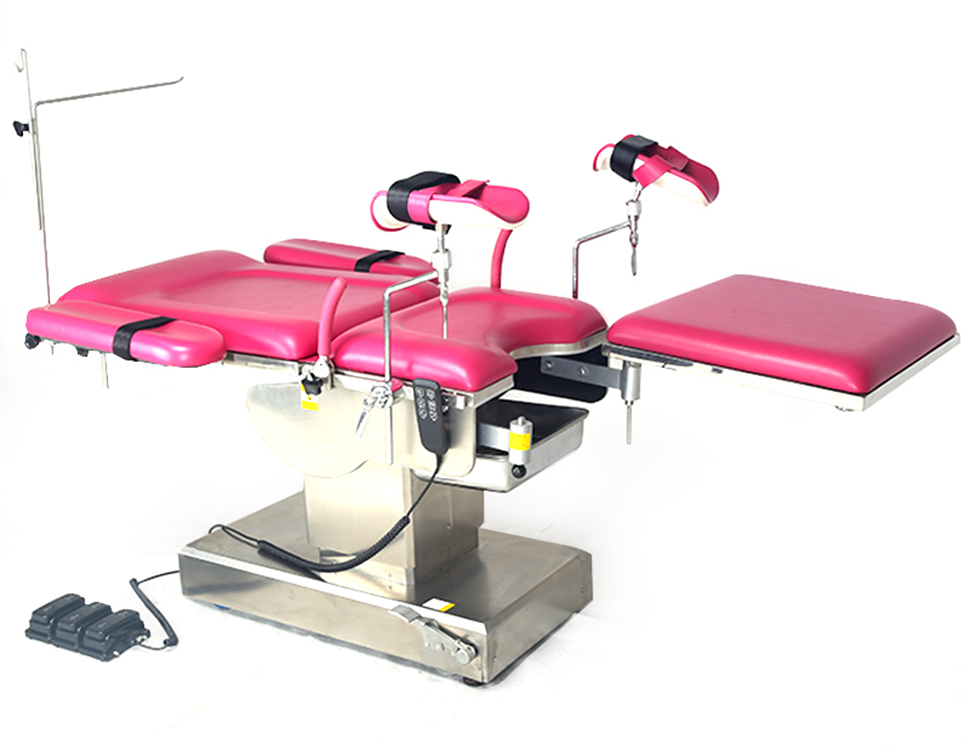 Advanced operating table for delivering