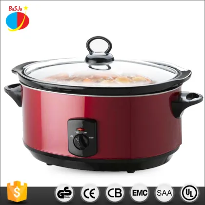 Ceramic Electric Clay Pot Rice Cooker with 220V - Slow Cooker with Inner Pot