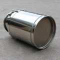 Stainless steel milk barrel