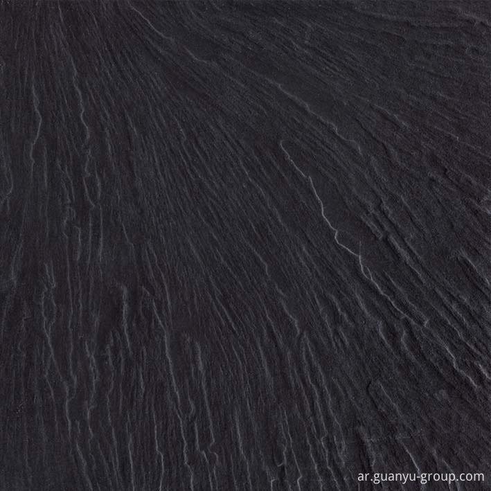 Rock Surface Black Rustic Porcelain Tile