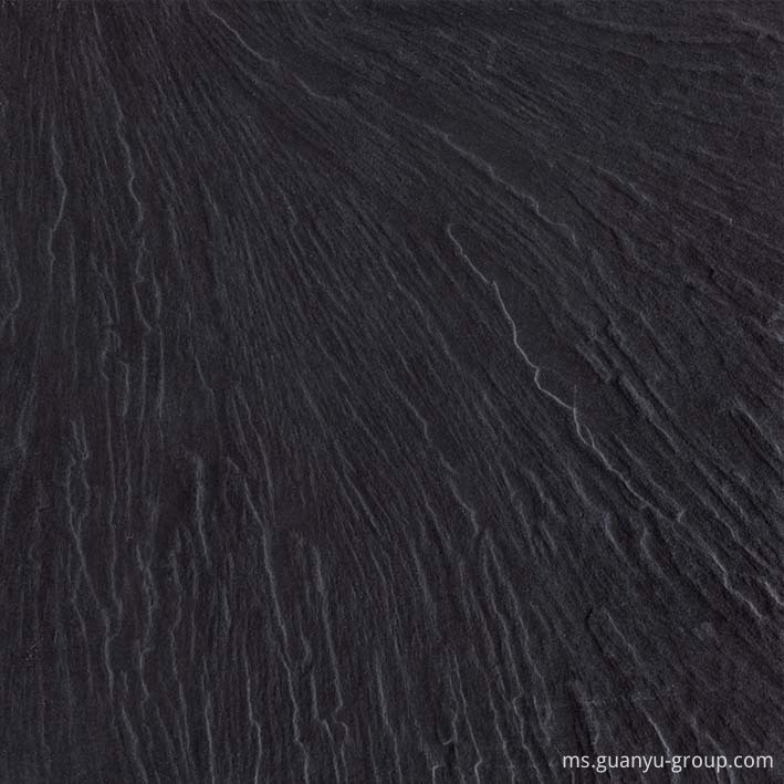 Rock Surface Black Rustic Porcelain Tile