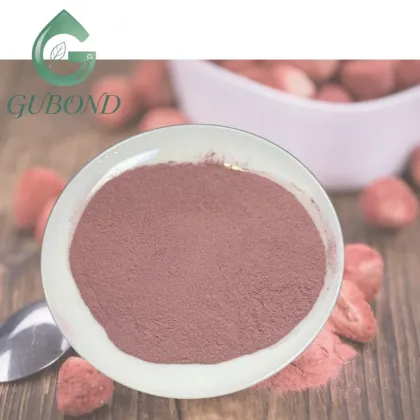 Spray-Dried Strawberry Fruit Powder with Anthocyanins