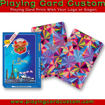 custom playing cards size poker