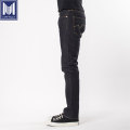 lager parti 17oz selvedge tyg klassiska avsmalnande jeans