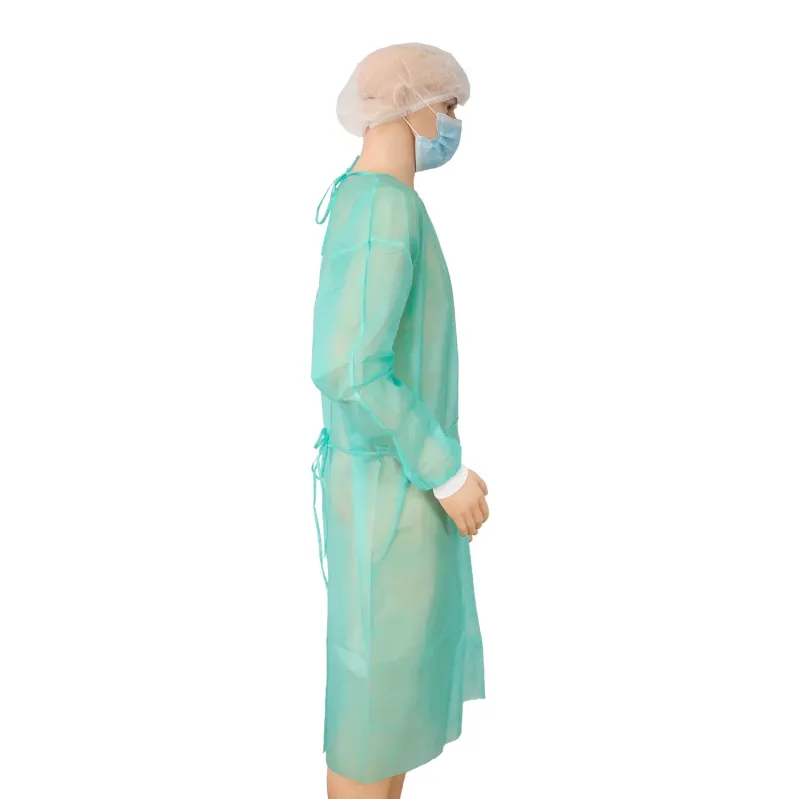 Nonwoven Knit Cuff Disposable Surgical Gown