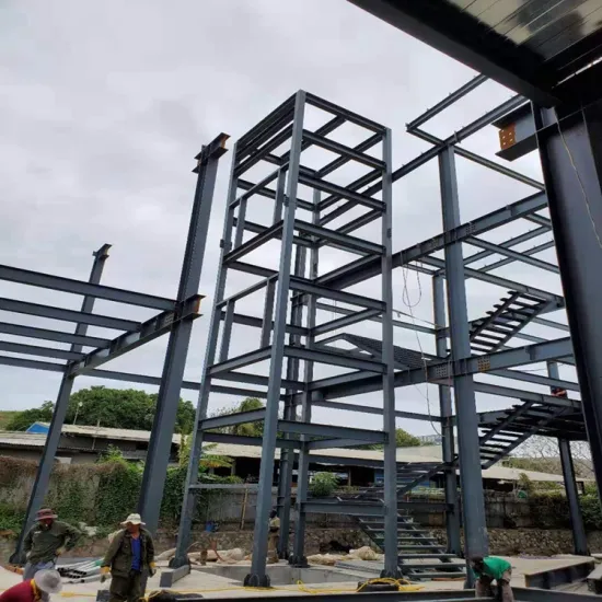 multi-storey prefabricated building steel construction
