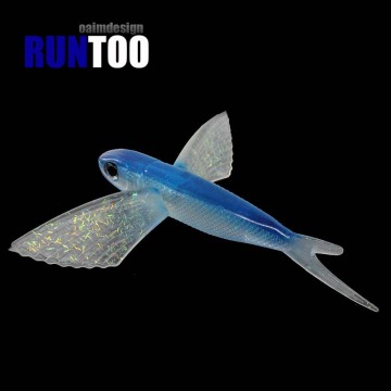 Runntoo Big Fly Fish Baits Soft Baits Lure - 17 cm / 66g et 21cm / 125g L les leurres pour le thon