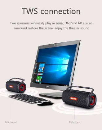 Smart Wireless Bluetooth Speaker With Micro FM Radio