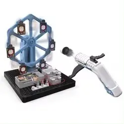 Educational Kids Toy Diy Plastic Bow And Arrow Targets Building Electronic Circuits Experiment Stem Construction Toys