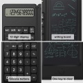 Suron Portable Calculator LCDスクリーンのタブレットの折りたたみを書く