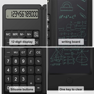 Calculadora científica com bloco de notas