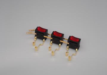 3H Double-Pole Multi-gang integral switch