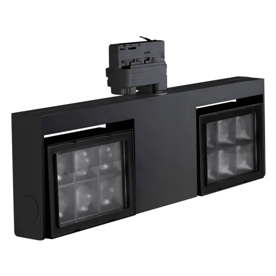 DALI Dimmable CCT Adjustable Square LED Track Light - LEDEAST T094-B 25W 50W