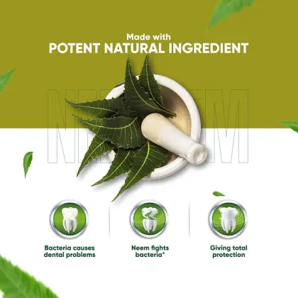 DABUR Herb'L Neem Germ Organic Toothpaste 200g