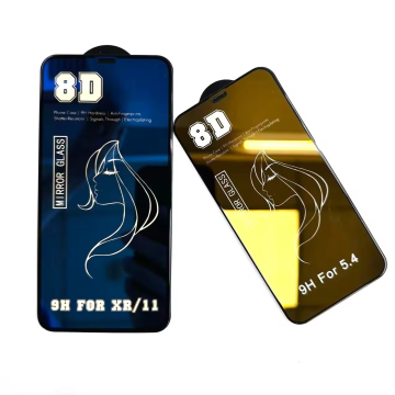 8D Luxury Makeup Mirror Protective Glass Screen Protector for Samsung Galaxy A55/A54/A35/M55