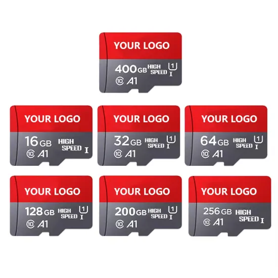 High Capacity Memory Card: Original Custom Logo TF Card 32GB/64GB/128GB/256GB for Mobile Phone