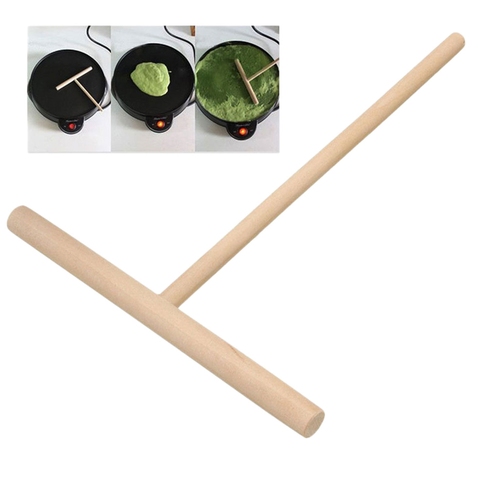 1PCS Kitchenware Pancakes Fruit Rake Round Pancakes Fruit Tool T-shaped Eggcake Scraper Kitchen Accessories