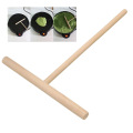 1PCS Kitchenware Pancakes Fruit Rake Round Pancakes Fruit Tool T-shaped Eggcake Scraper Kitchen Accessories