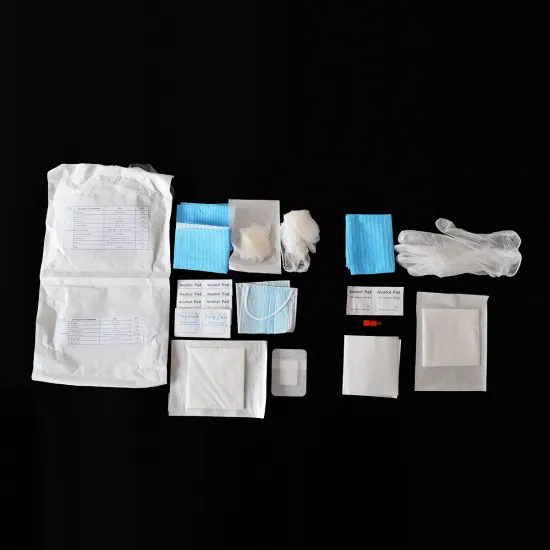 China Supplier of Sterile Disposable Dialysis Kits for Wound Care and Fistula Treatment