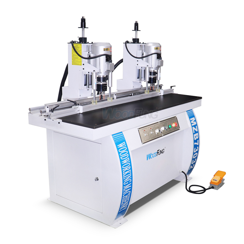 Double Head Wood Drill Machine: Boring and Drilling Machine for Hinge Holes - Woodworking Equipment for Sale